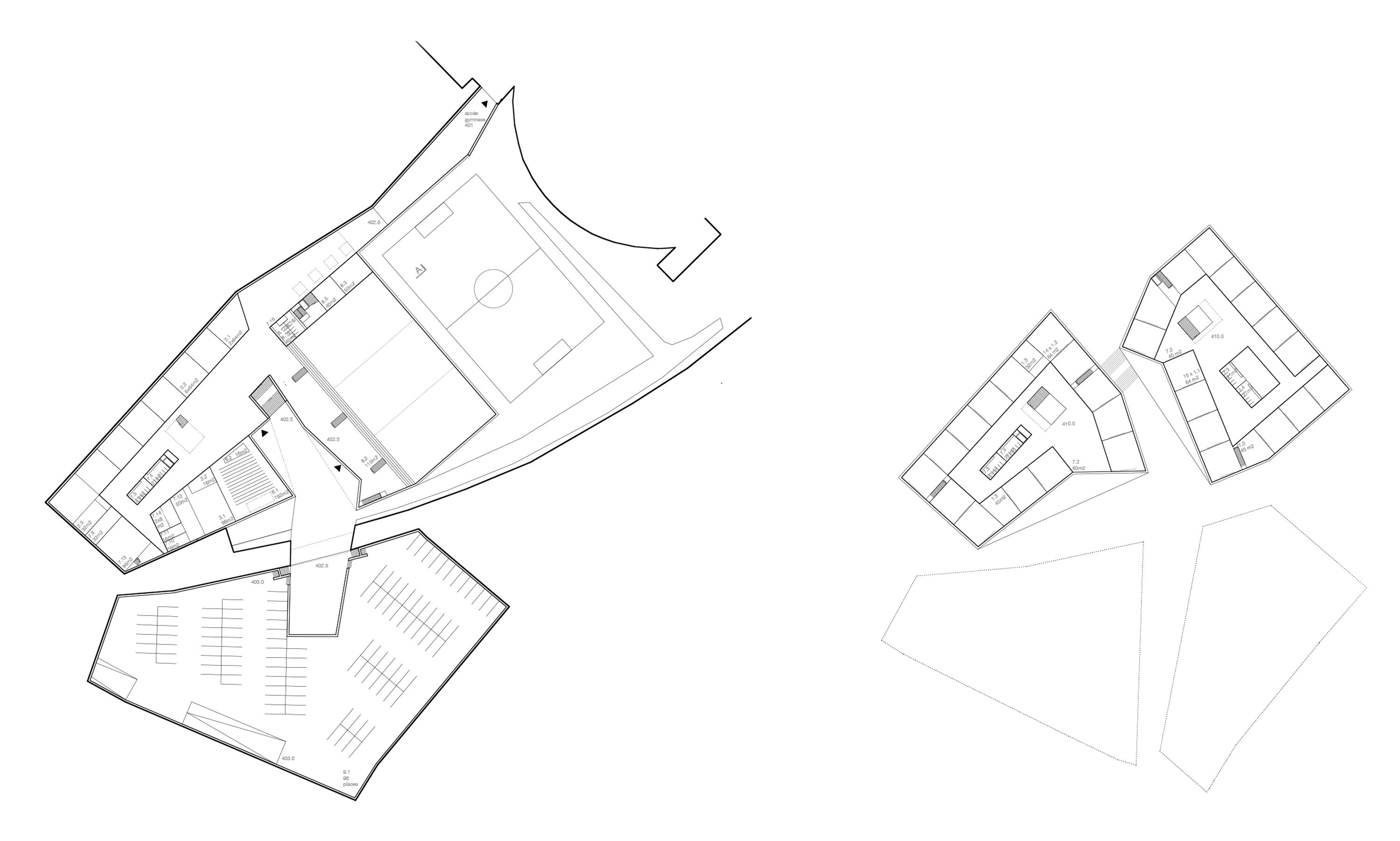 0719_Gymnase_nyon-plan_rez_etage