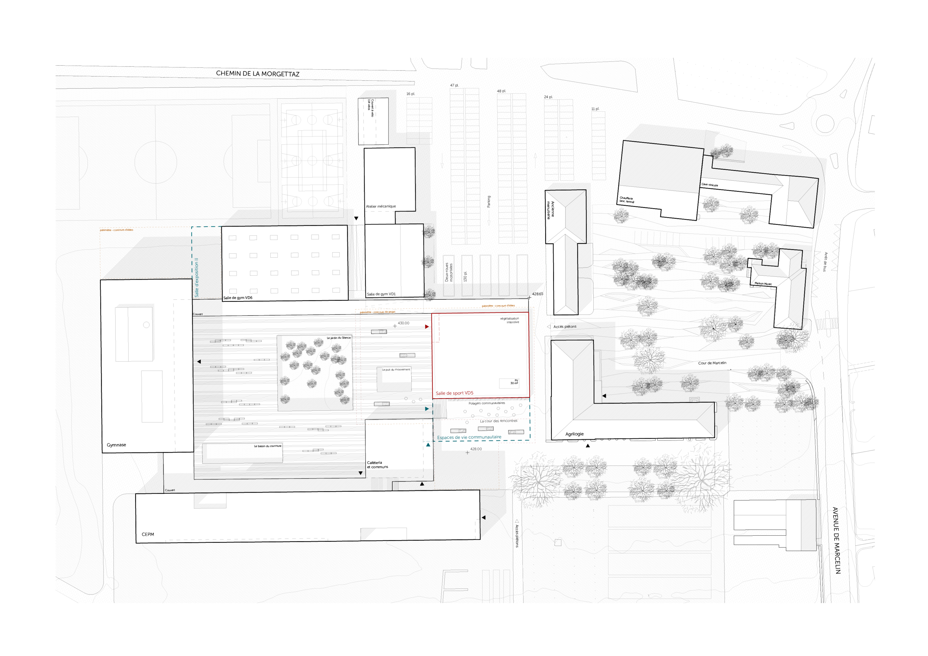 2023-Salle_sport_Marcelin-plan-masse