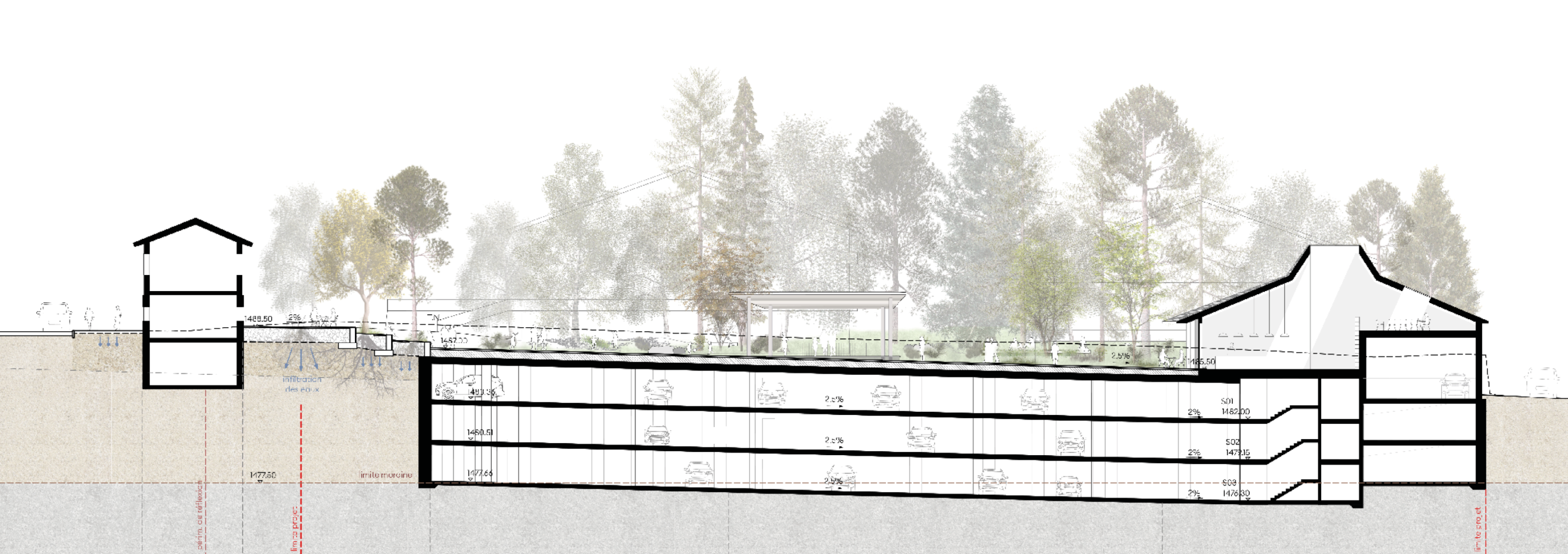 2314_coupe _transversale_Verbier_Ermitage